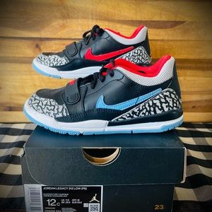 Toddler Jordan’s, worn once.